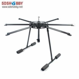MO1200L Octocopter/ Eight-axle Flyer ARF with Carbon Fiber Mounting Board and Rack (Not Foldable)