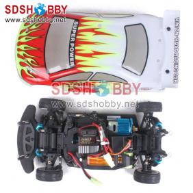 HSP 1/16 Scale Electric On-Road Touring Car RTR (Model NO.:94182) with 2.4G Radio, RC380 Motor, 7.2V 1100mAh Battery