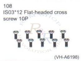 ISO3*10 Standard metric F screw 10P (VH-A6111)