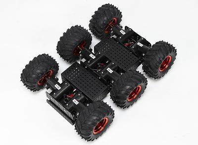 Wild Thumper 6WD Multi Chassis with Monster Truck Type Wheels