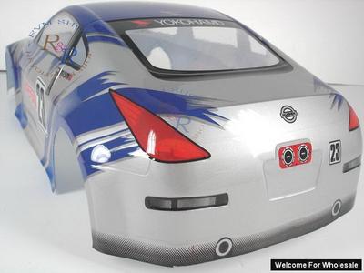 1/10 Nissan Fairlady Analog Painted RC Car Body (Blue)