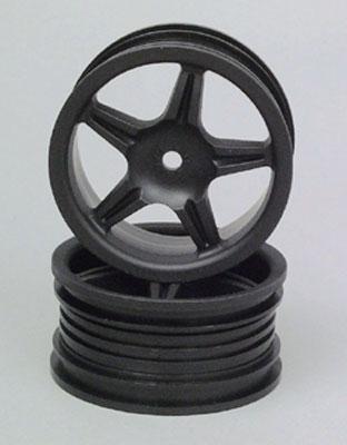 HPI 5-Spoke Narrow Wheel Black (2) HPI3611