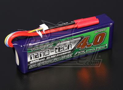 Turnigy nano-tech 4000mah 4S 45~90C Lipo Pack