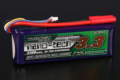 Turnigy nano-tech 3300mah 4S 35~70C Lipo Pack