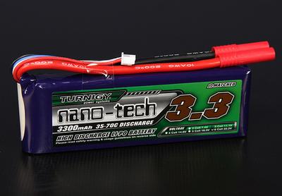 Turnigy nano-tech 3300mah 3S 35~70C Lipo Pack