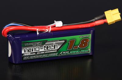 Turnigy nano-tech 1800mah 3S 25~50C Lipo Pack