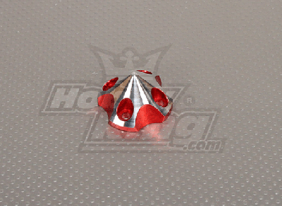 CNC 3D spinner Small V2 Red