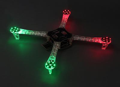 Q450 Ghost Edition LED Night Quad-Copter Frame (KIT)