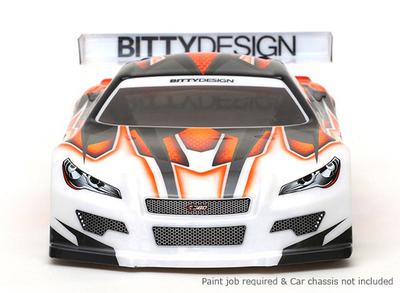 BittyDesign Striker-SR v3.0 190mm 1/10 Touring Car Racing Body (ROAR approved)