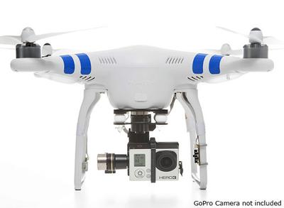 DJI Phantom 2 with Zenmuse H3-3D Gimbal, 2.4GHz Radio and Intelligent Battery (Ready To Fly)