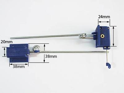 Mechanical Retracts 3.5mm x 140mm long (PAIR)