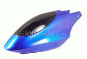 Plastic Canopy for 450 Helicopter (Blue)