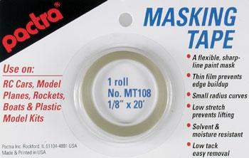 Pactra Masking Tape 1/8 PACMT108