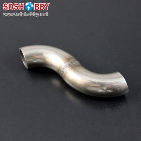 S-Manifold Exhaust Pipe/Bent Pipe L85mm/ D16mm for Nitro Engine 21-25A