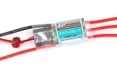 HIFEI KingKong Series 2-6S 45A Electric Speed Control W/data logger ESC-45A-K