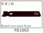 Board over main frame for SJM400 FG1003