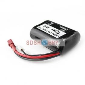 A123 Li-Fe Battery 2 Cells 6.6V 2300mAh 30C for RC Model Airplanes with Deans Plug