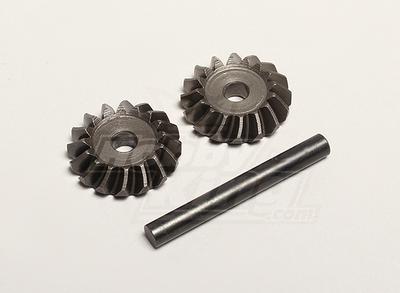 Diff. Bevel Gear and Differential Shaft (1set) - Turnigy Twister 1/5