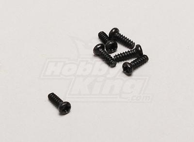 2*6mm BH Screw (6pcs/bag) - 1/18 4WD RTR On-Road Drift/Short Course