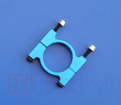D20mm CNC Super Light  Multi-rotor Arm Clamps/Tube Clamps  - Blue