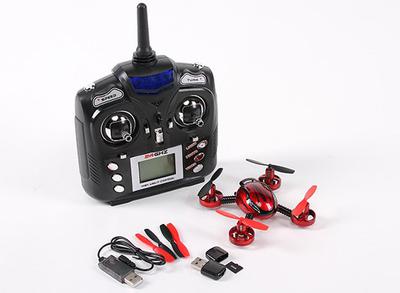 Aerocraft Mini Quadcopter with Micro Camera and Lights (Mode 2) (Ready to Fly)