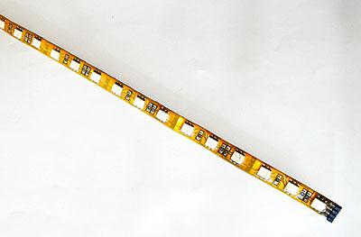 10mm Width 30-LED per Meter Water-proofing LED Lights Strip W/adhesive backing 90CM  - RGB