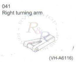 Left turning arm (1P) (VH-A6126)