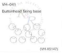 Buttonhead fixing base (VH-X5147)