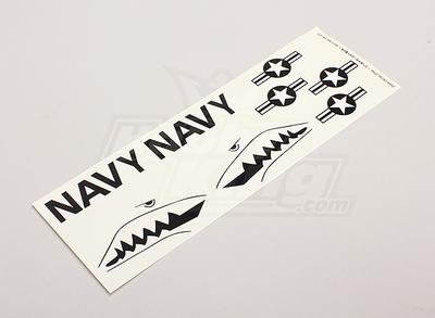 US Navy Stars & Bars/Sharksmouth for Parkfly Jet