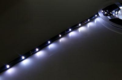 10mm Width 60-LED per Meter Water-proofing LED Lights Strip W/adhesive backing 90CM  - White