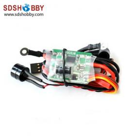 Remote Controlled Two-cylinder Nitro Engine Glow Plug Driver RCD3004 (Buzzer Version)