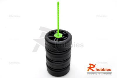 RC Car Plastic Wheel Stand Holder with Clips 5pcs