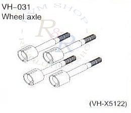 Wheel axle (VH-X5122)