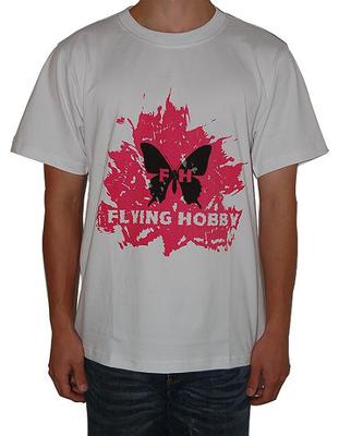 Flying Hobby Summer T Shirt (Butterfly , L Size)