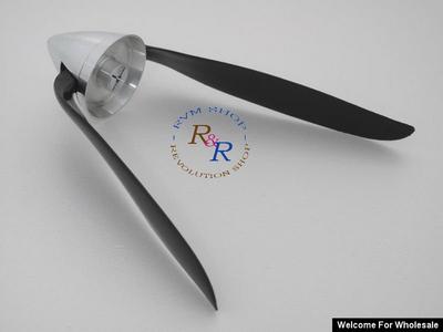 RC EP Plane 11 x 8" Folding Propeller with 38mm Aluminium Spinner Hub