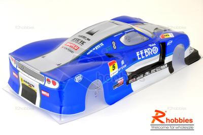 1/10 LOTUS Analog Painted RC Car Body With Rear Spoiler (Blue)