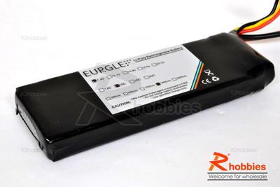 Eurgle 7.4v 2S1P 15C 1800mAh Lithium Polymer Lipo Battery