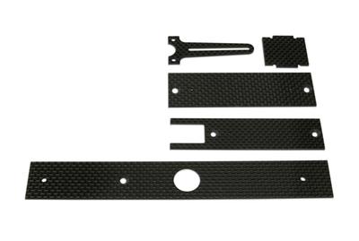 X4 Stiffening Plates and Mounts for electronics(CF)