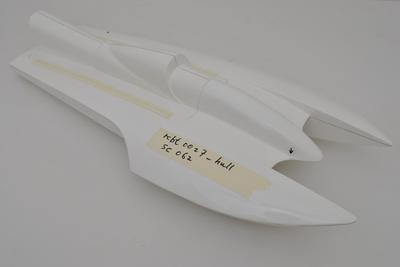25.59" RC EP Fiberglass FRP Swifter Hydroplane Scale Racing Boat Hull