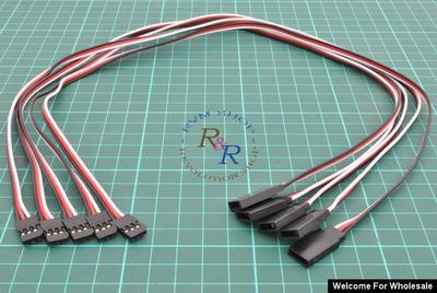 500mm Extension Wire for Mini Servo (5pcs/set)