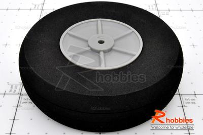 Î¦102 x H30 x Î¦4mm Plastic Landing Wheel + Solid Sponge Tyre