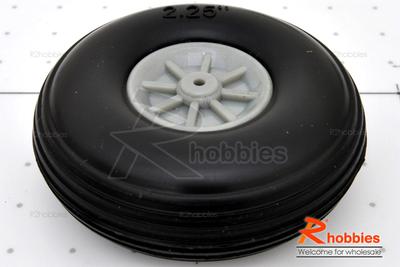 Î¦56 X H21 X Î¦1.9mm Plastic Landing Wheel &amp; Tyre
