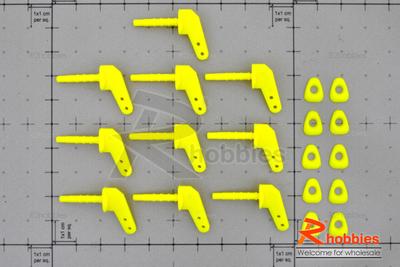 Nylon Plastic Control Horn / Arm Î¦1.2mm x 12mm (10pcs/set)