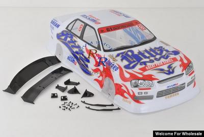 1/10 NSSMO Painted RC Car Body With Rear Spoiler