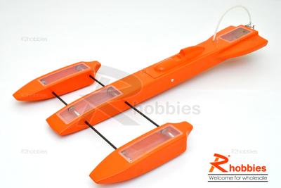 31.6" RC EP FRP Epoxy Fiberglass Sea Arrow ARR Racing Outrigger Boat (Unassembled Kit)
