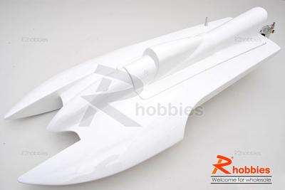 25.59" RC EP Fiberglass FRP Swifter Hydroplane ARR Scale Racing Boat