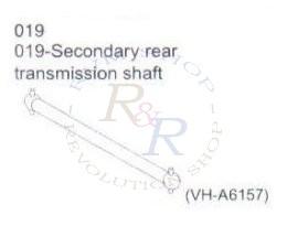 Secondary rear Transmission shaft (VH-A6157)