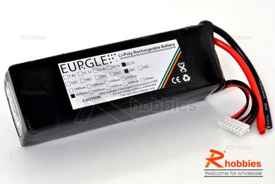 Eurgle 22.2v 6S1P 30C 2600mAh Performace Lipo Battery (for Align 500 Helicopter)