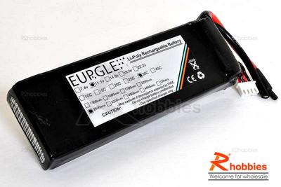 Eurgle 11.1v 3S1P 30C 2600mAh Lithium Polymer Lipo Battery