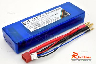 Eurgle 7.4v 2S1P 35C 3200mAh RC Car Performance Lithium Polymer Lipo Battery Pack